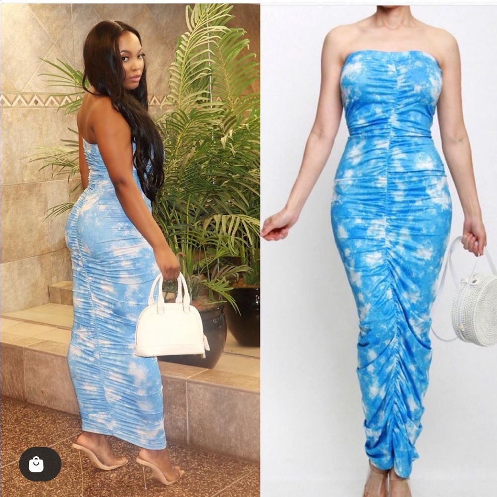 Beyond the sky maxi dress 👗